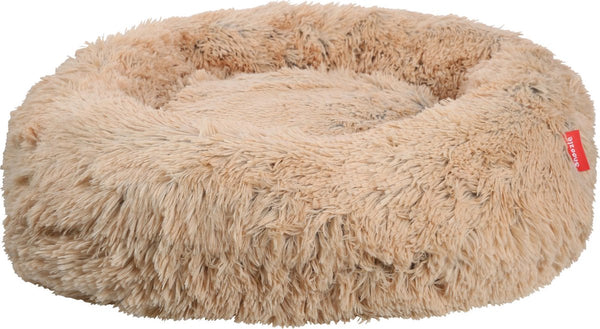 Snoozle Donut Hondenmand - Zacht en Luxe Hondenkussen - Wasbaar - Fluffy - Hondenmanden - 80cm - Sandy Beach