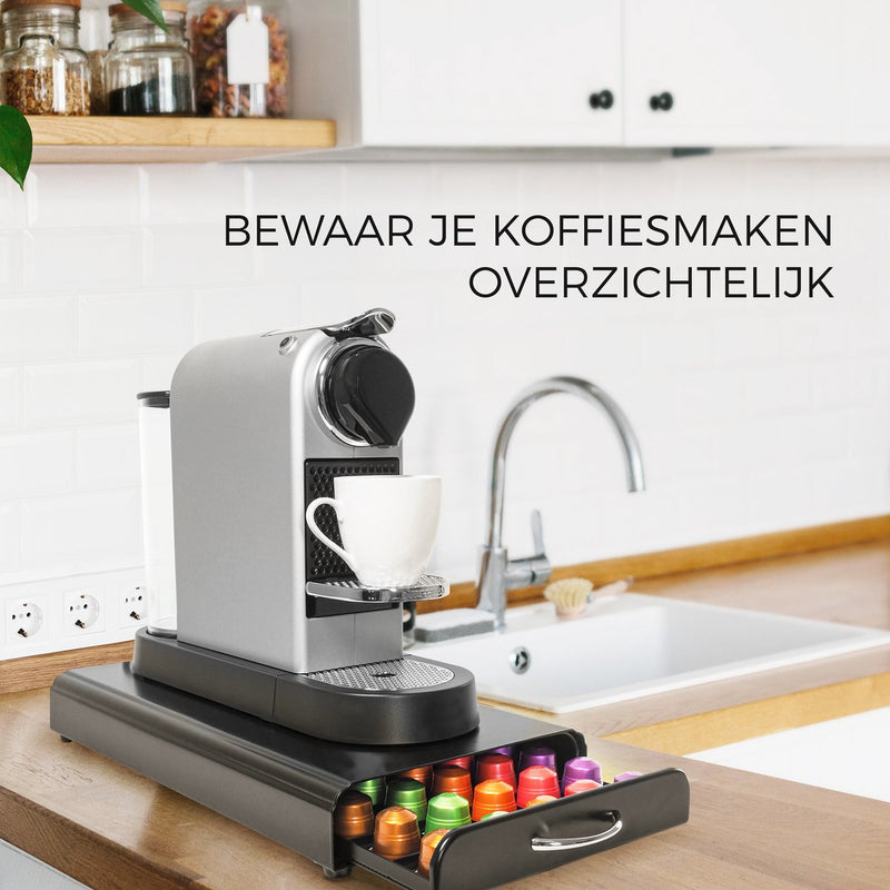 Gadgy Capsulehouder Nespresso met Lade