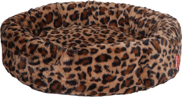 Snoozle Donut Hondenmand en Kattenmand - 60cm - Panter