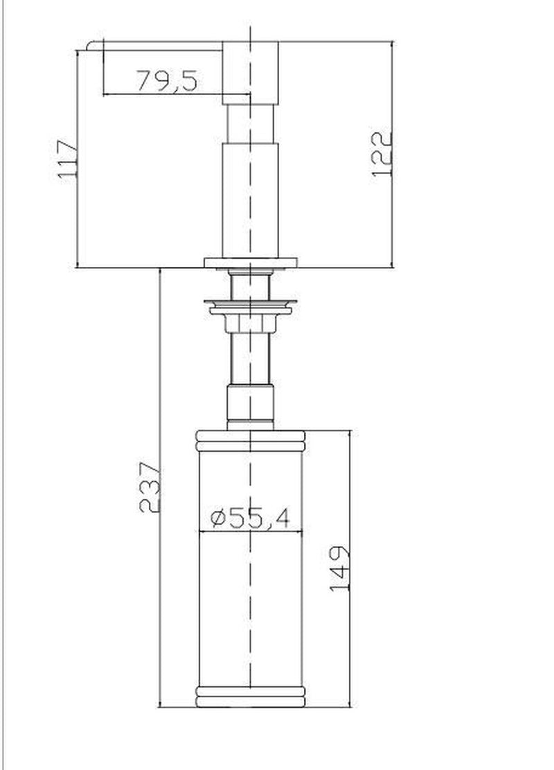 Zeeppomp Copa design K1200 RVS