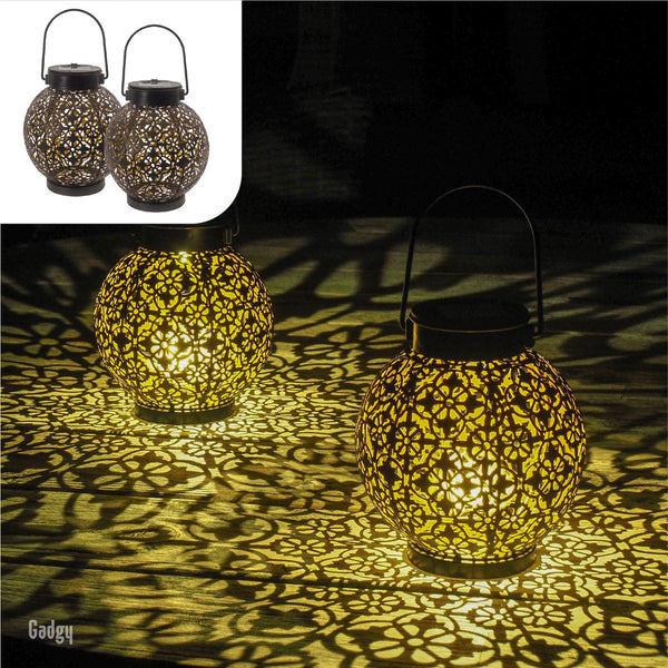 Gadgy Solar Lantern Round - Set of 2