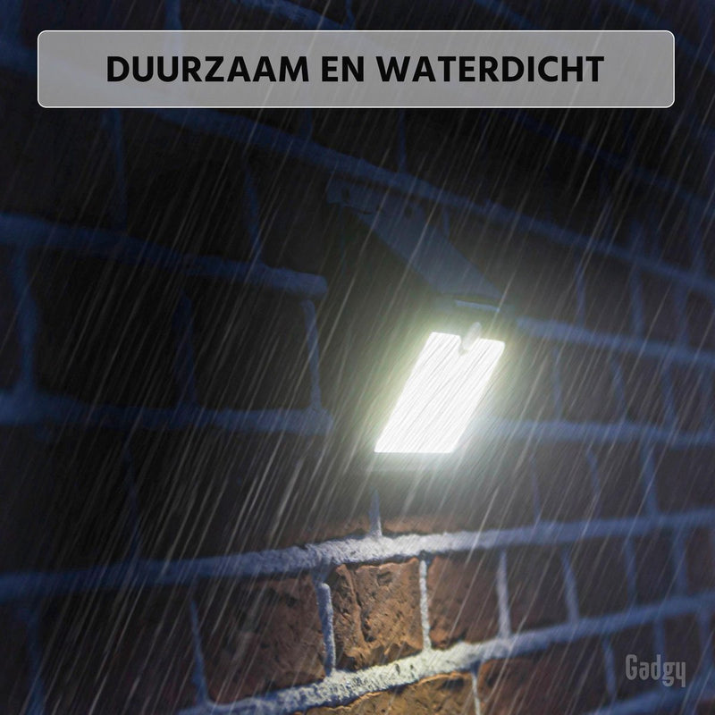 Gadgy Solar Wandlamp Buiten met Bewegingssensor - Set van 2