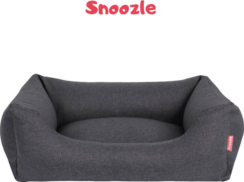 Snoozle Hondenmand XXL - Zacht Groot Hondenkussen Vierkant - 120 x 82 cm - Hondenbed Grote Honden - Wasbaar