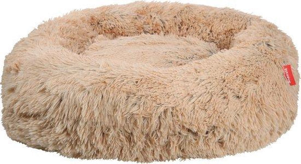 Snoozle Kattenmand - Superzacht en Luxe - Fluffy - Rond - Wasbaar - 100cm - XXL - Sandy Beach