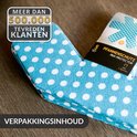 Chefarone Pannenbeschermers XXL - Tussenleggers Pannen en Potten - Beschermingsmatten - Wasmachinebestendig - Vilt - 5-delig - Blauw Wit