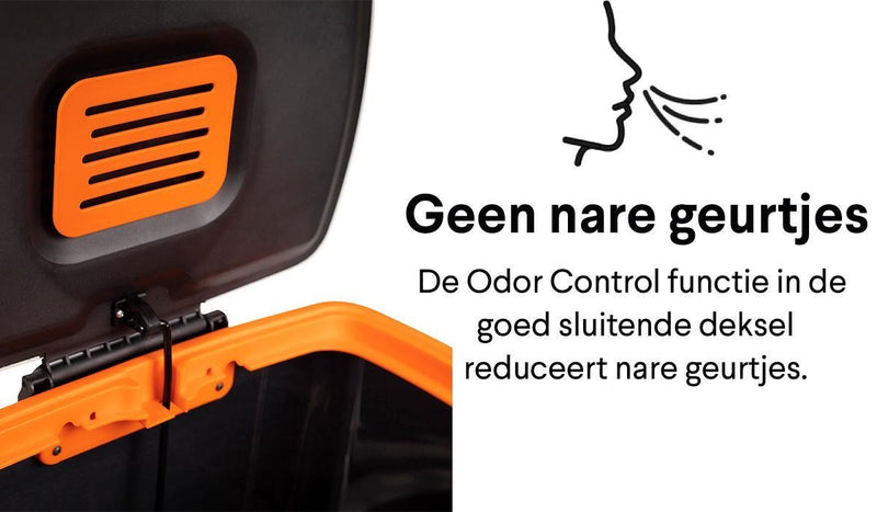 Pedaalemmer RVS 50 liter - Prullenbak met Pedaal Homra KONIQ  - 50L Zilver - Automatische Lucht Filter - Odor Control Filter - Softclose Deksel - Design Afvalemmer - Duurzaam Vingerafdrukvrij en Vuilafstotend RVS - Keuken en Kantoor Vuilbak