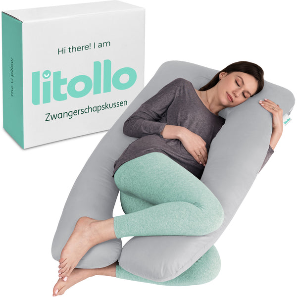 Litollo® pregnancy pillow XXL - Gray