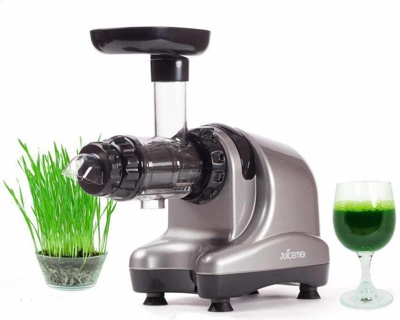 JuiceMe DA 1000 Slowjuicer - Sapcentrifuge - Groente en Fruit -  Smoothie Maker - BPA vrij - Zilver