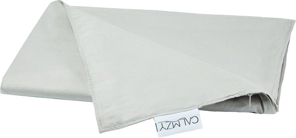 Ruhige überlegene Kälte - Bettdecke - Schwäche Deckenabdeckung - 150 x 200 cm - luftig - atmungsaktiv - hellgrau