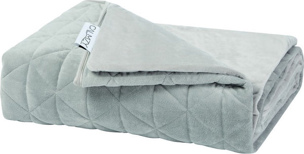 Ruhige überlegene weiche - Bettbedeckung - Schwäche Deckenabdeckung - 150 x 200 cm - super weich - bequem - grau/hellgrau