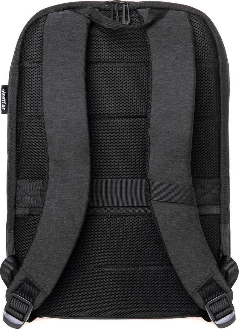 Strettler Strutter rugzak met 3.0 USB aansluiting - 15.6 inch laptop vak - Voor mannen/vrouwen - Anti-diefstal rugtas/laptoptas - Schooltas - Anti theft backpack - Waterdicht - Anti-scratch - Easy Charging