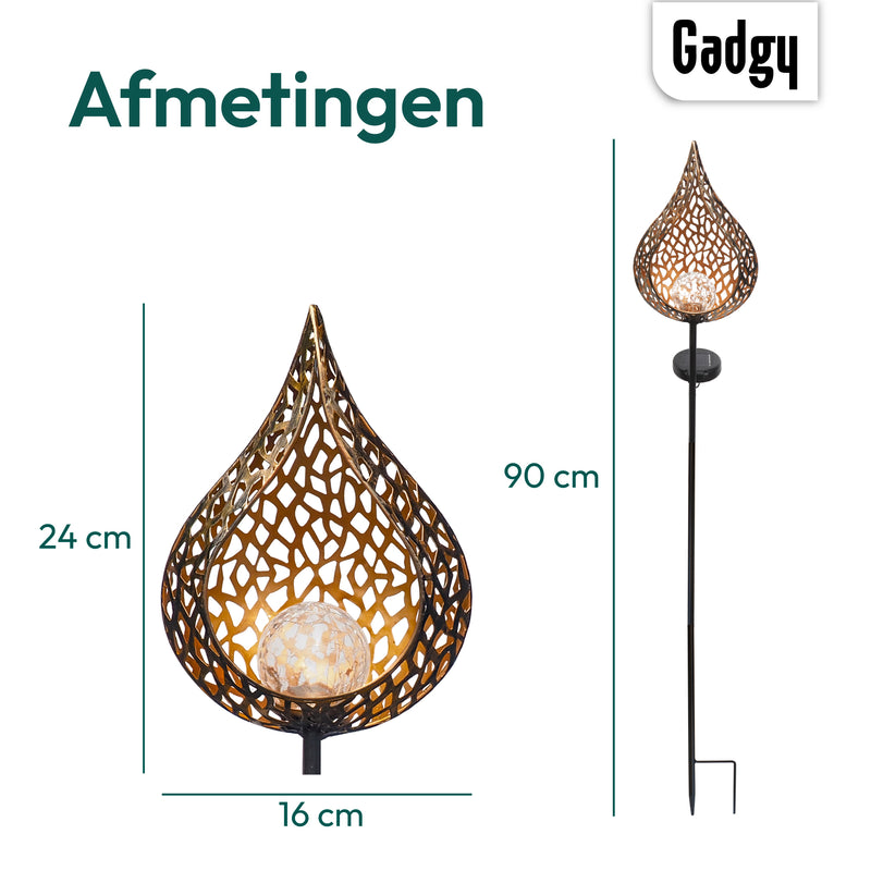 Gadgy Solar Druppel met Grondspies