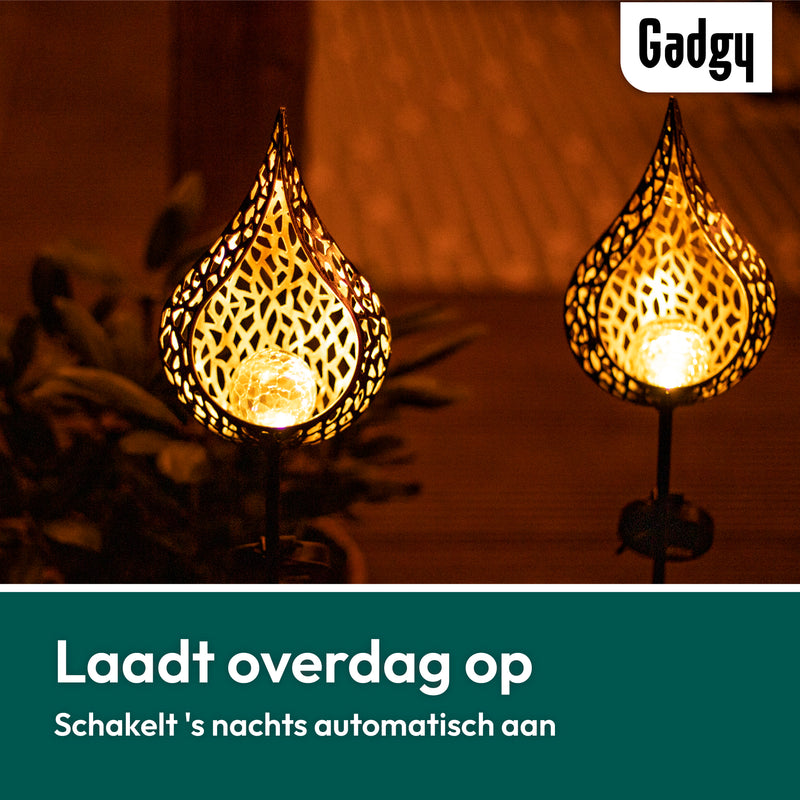 Gadgy Solar Druppel met Grondspies