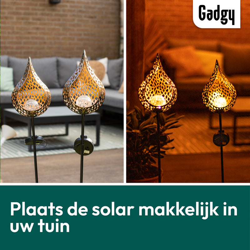 Gadgy Solar Druppel met Grondspies