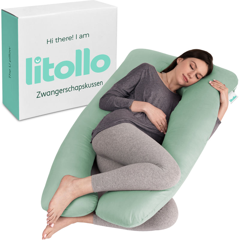 Litollo® pregnancy cushion XXL - Olive green